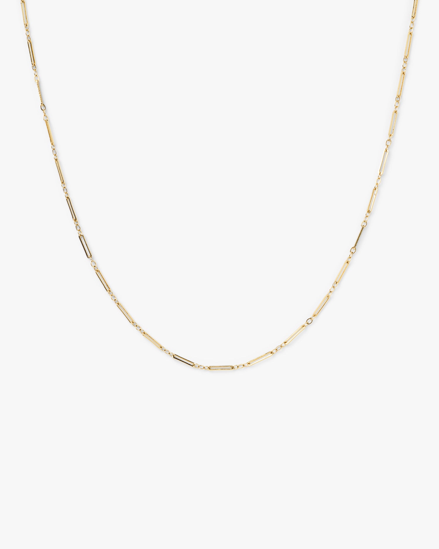 Paperclip Charm Chain