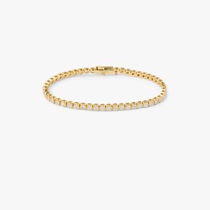 Sapphire Bezel Bracelet