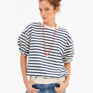 Short Sleeve Oversized Sweatshirt